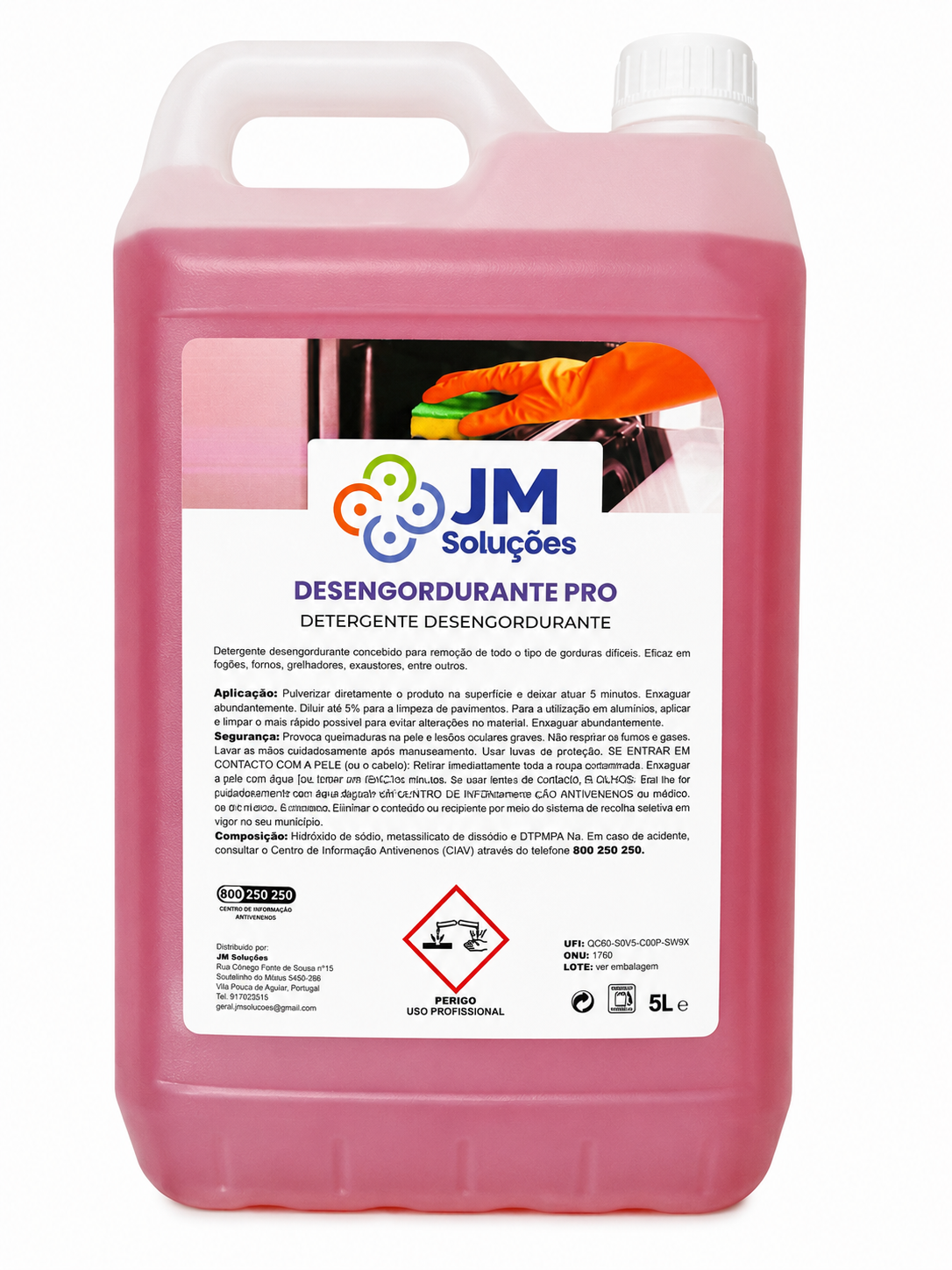 Desengordurante Pro - JM Soluções