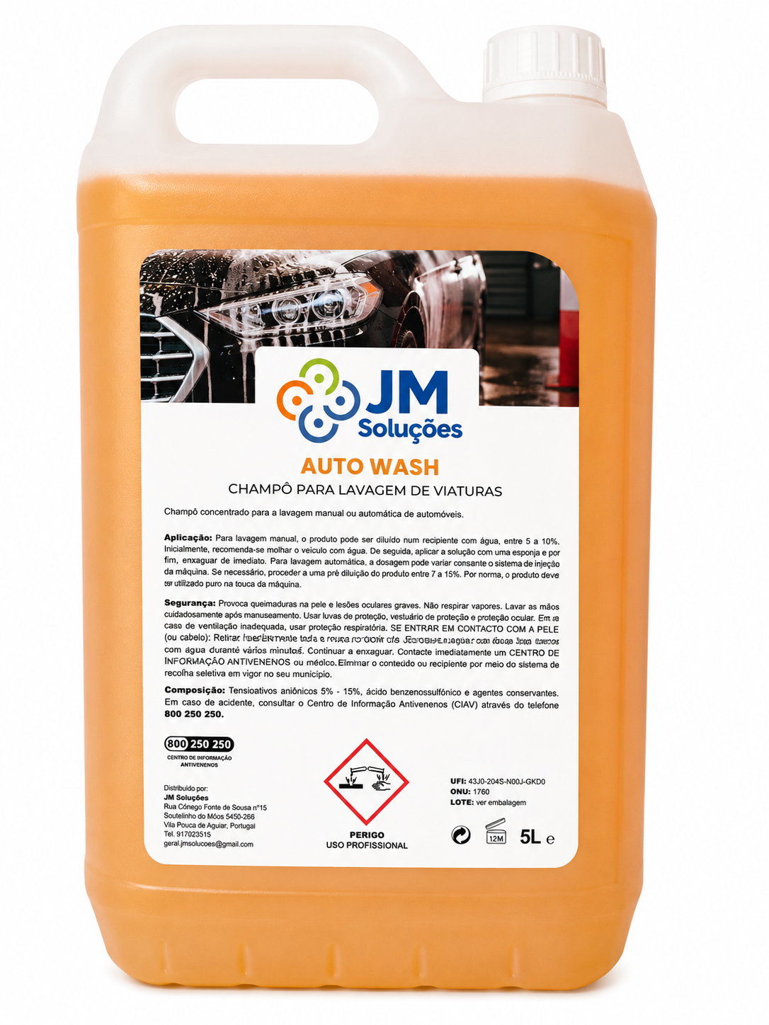 Auto Wash 5L - JM Soluções