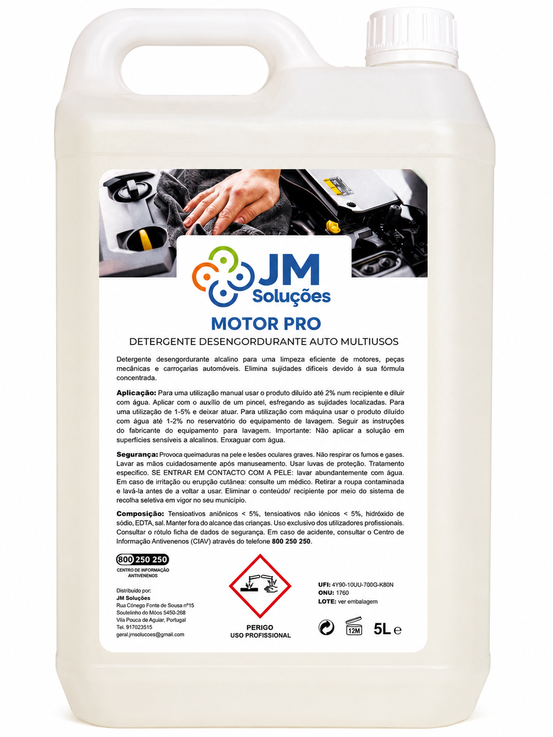 Motor Pro 5L - JM Soluções