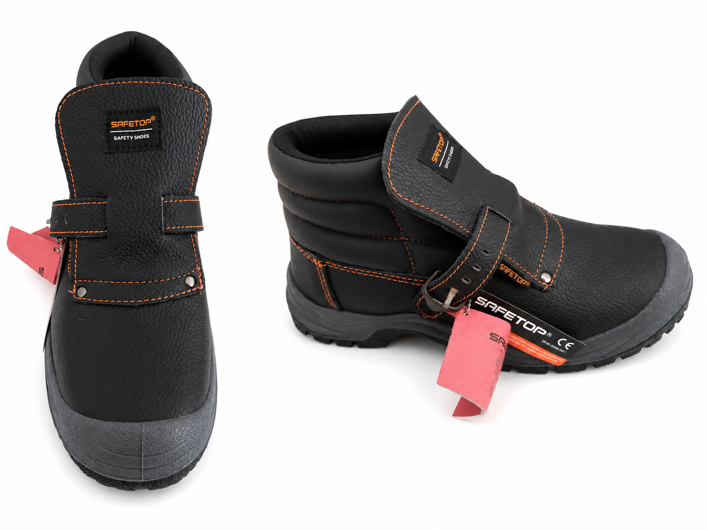Bota NERIO de Soldador S3 SRC com fivela sola e biqueira em aço